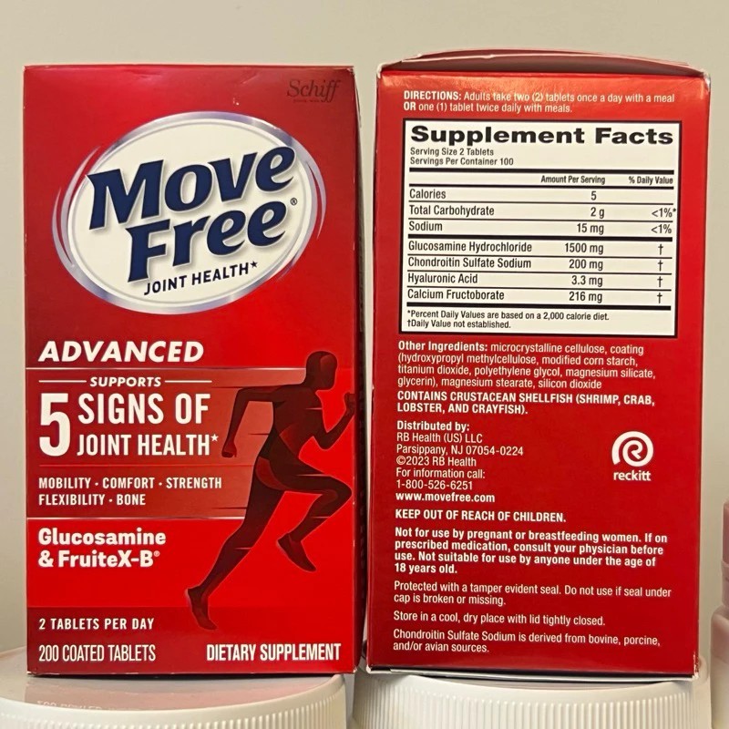 ของแท้ เท่านั้น Schiff Move free Advanced 200 เม็ด