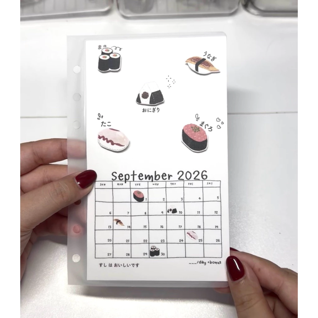 Calendar (ออกทุกสิ้นเดือน)