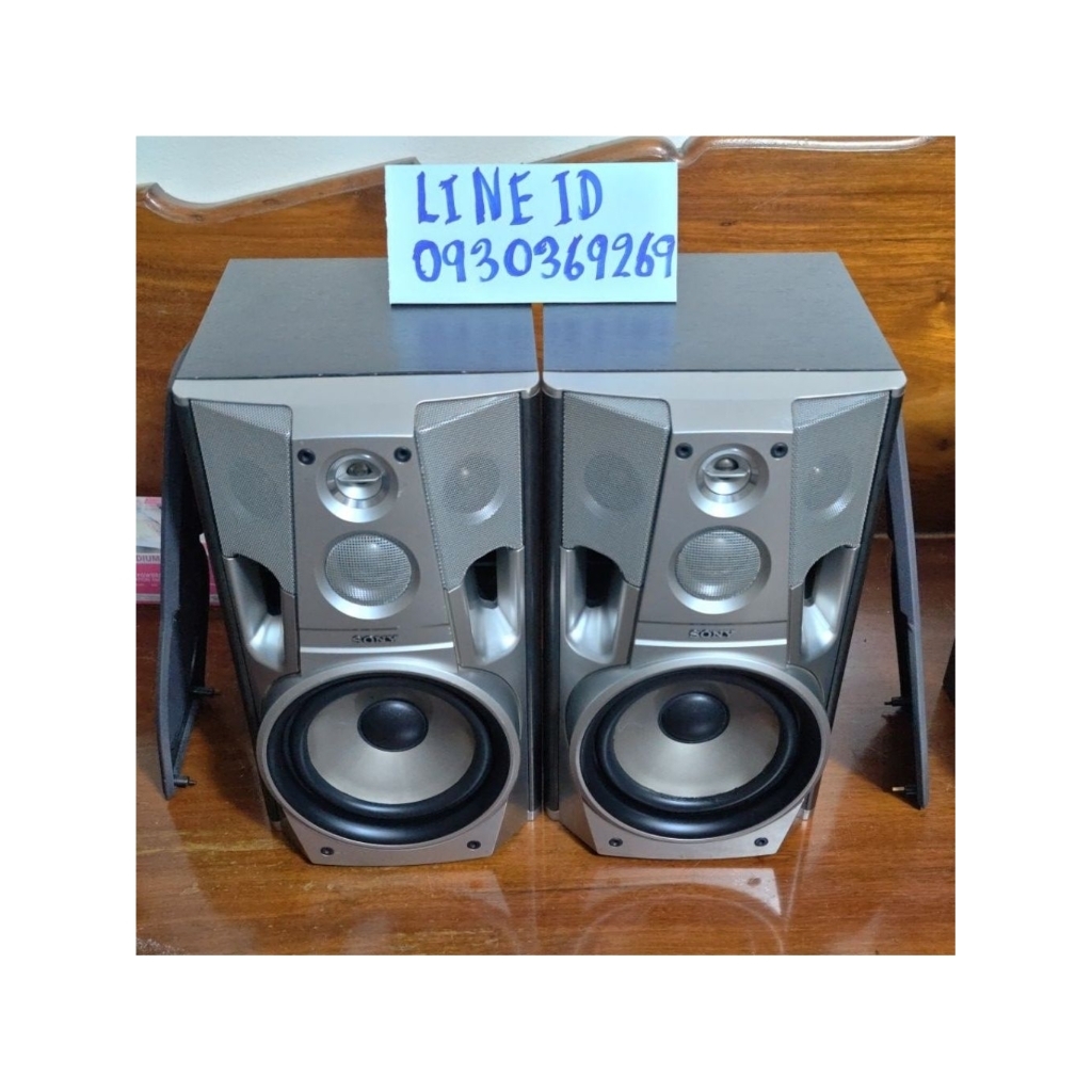 ตู้ลำโพง SONY VX700AV เสียงดังออกครบทุกช่องทางให้เสียงที่ไพเราะเสียงแหลมเสียงกลางและเสียงเบสนุ่มลึก