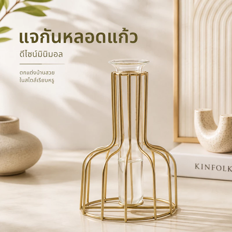 นอร์ดิกแจกัน แจกันเหล็ก แจกันพลาสติกจําลอง สไตล์นอร์ดิก เรียบง่าย สร้างสรรค์ สําหรับตกแต่งโต๊ะ มินิมอล