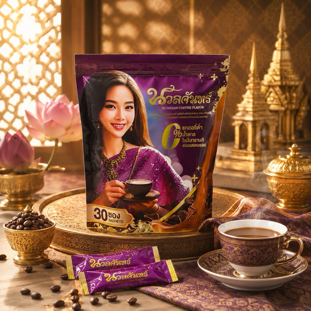 กาแฟนวลจันทร์ [ตรงบริษัท] แก้ปัญหาภายในสตรี และหุ่น