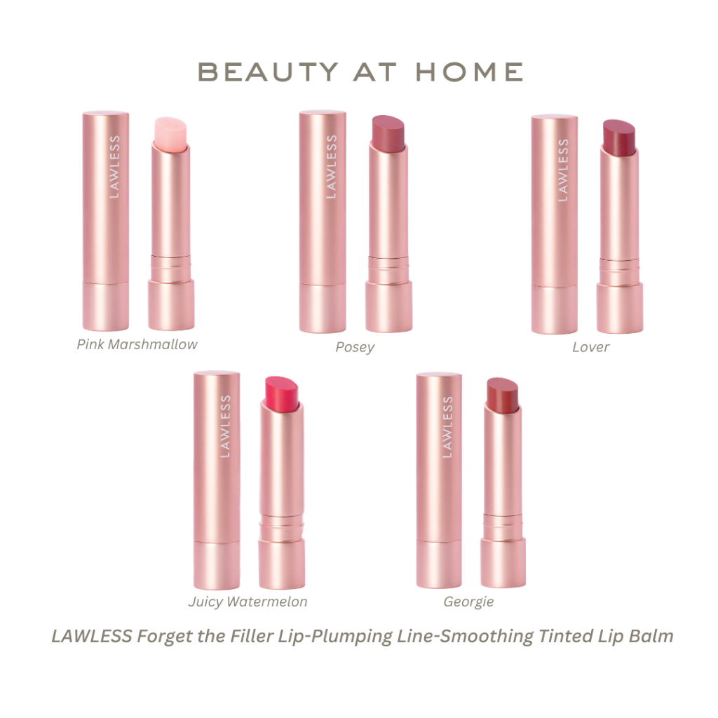 *พร้อมส่ง* LAWLESS Forget the Filler Lip-Plumping Line-Smoothing Tinted Lip Balm 2.9g (CHOOSE ONE CO