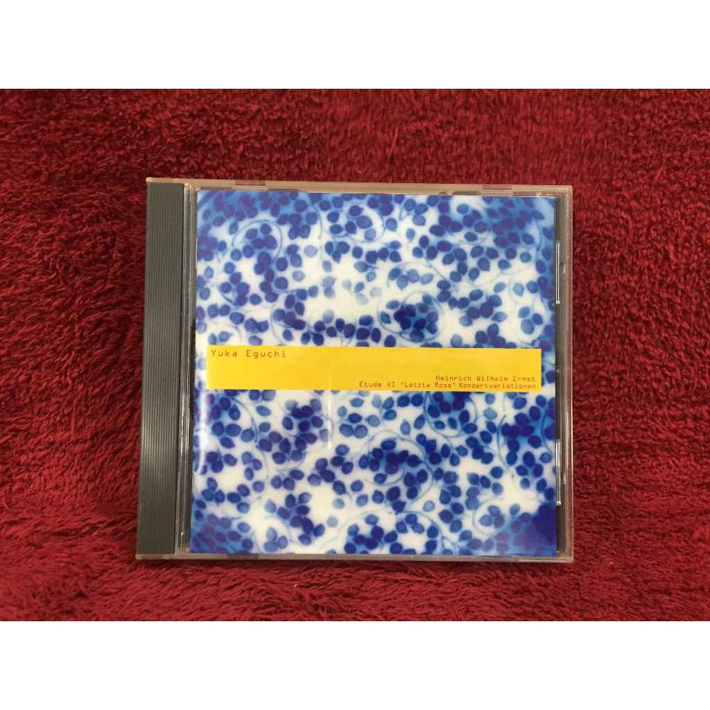 CD Yuka Eguchi - Heinrich Wilhelm Ernst สภาพตามรูปปก EA124-141