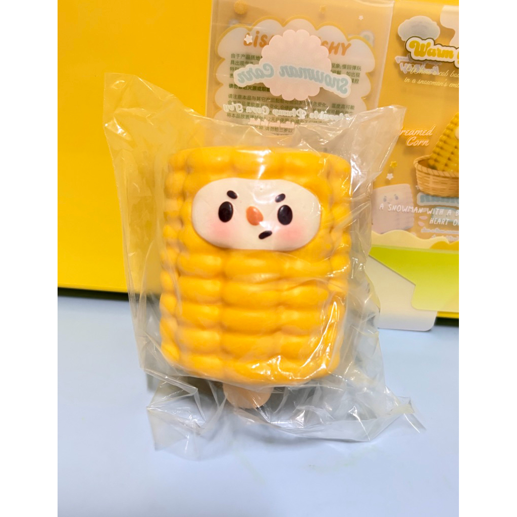 (พร้อมส่งจากไทย)สกุชชี่Lisaข้าวโพด