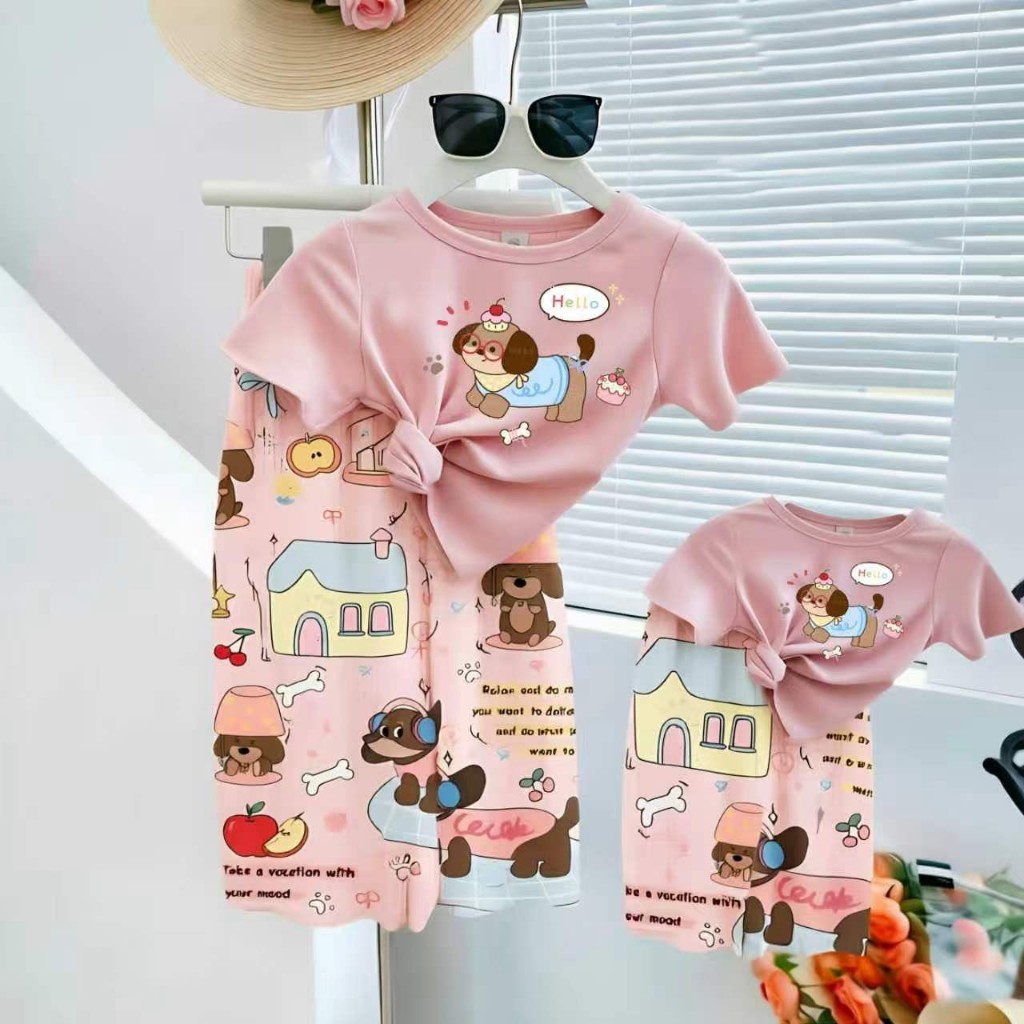 พร้อมส่ง bc21-bc25 9841 ชุดเซ็ทแม่ลูกน้องดัช