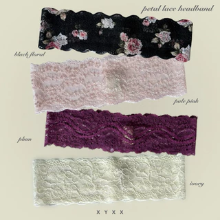 xyxx petal lace headband ผ้าคาดผมลายลูกไม้