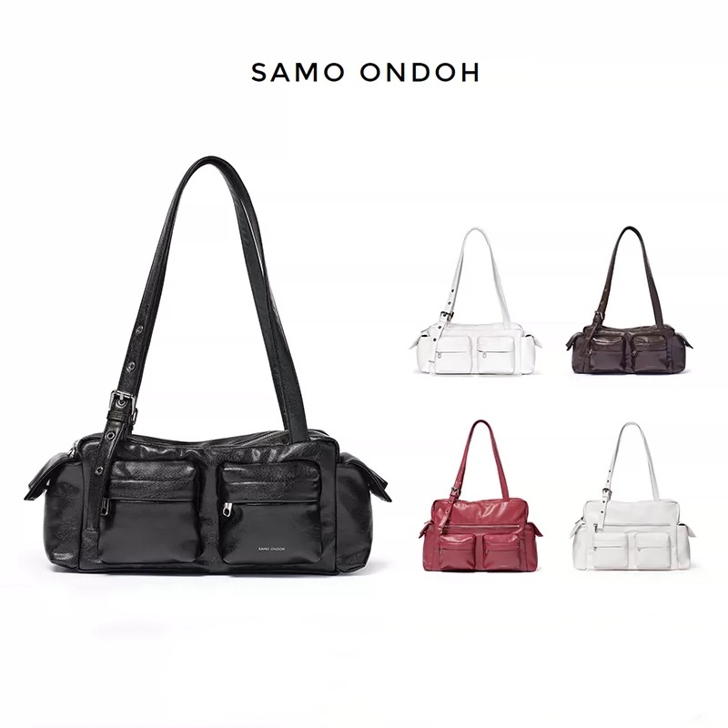 SAMO ONDOH pocket utility bag M/L กระเป๋าสะพายเดี่ยว