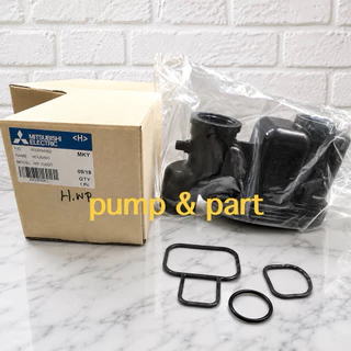 อะไหล่ปั้มน้ำ Mitsubishi หัวเรือนปั้มถังมิตซูบิชิ +ชุดปะเกนโอริง รุ่น WP205-405PQ *รุ่นR ขึ้นไปใช้ไม่ได้นะครับ*