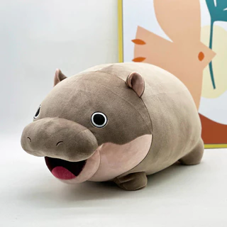 COD🦛 ตุ๊กตา moo deng hippo plush 22/24 ซม ตุ๊กตาสัตว์ ฮิปโป้เด้ง หมูเด้ง ของเล่นตุ๊กตา ของขวัญสำหรับเด็ก ญสำหรับเด็ก