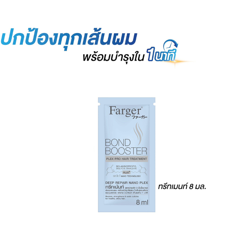 Farger ขนาดทดลอง ทรีทเม้นท์ บอนด์บูสเตอร์ 8 ml (ของแถมงดจำหน่าย)