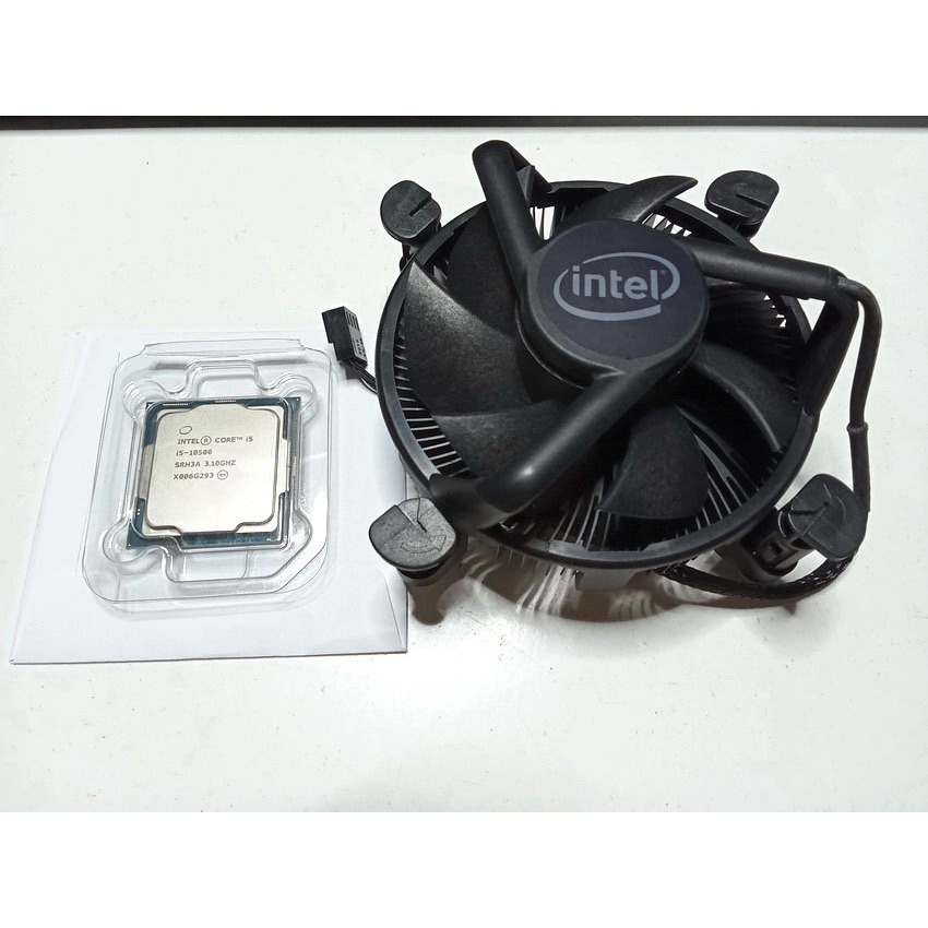 ซีพียู i5 10400 10500 เจน10 กาดจอในตัว มีพัดลมของแท้