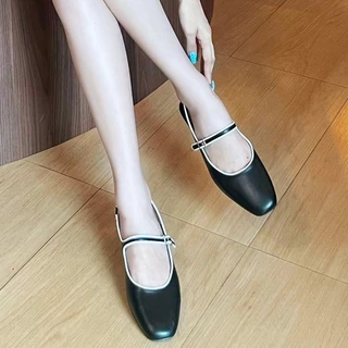 Bata บาจา รองเท้าส้นสูงเปิดส้น สูง 1.5 นิ้ว สำหรับผู้หญิง รุ่น MEMPHIS35 สีดำ 6316384 สีนู้ด 6318384