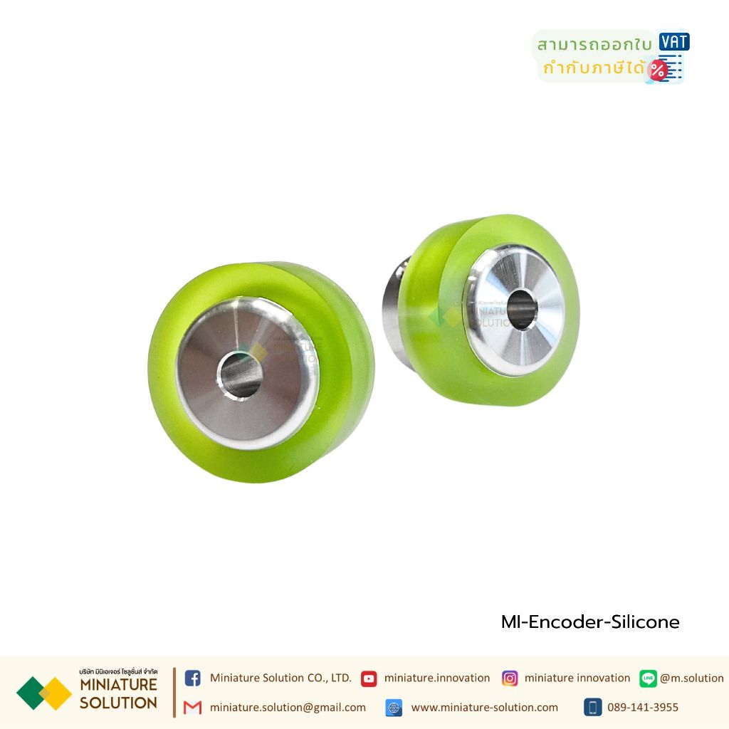 Encoder ล้อวัดล้อสําหรับ Rotary Encoder ยางล้อ ROTARY Encoder Silicone (30mm diameter 6mm inner hole