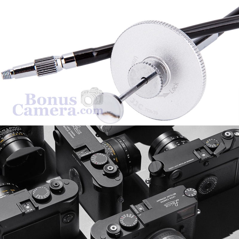 TCR-70S สายลั่นชัตเตอร์แบบเกลียว Leica M1,M2,M3,​​​​​​​M6,M7,M8,M9,M9-P,M-Monochrom,M-A,M-E,M-P Thre