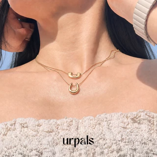 URPALS สร้อยคอ สร้อยคอสายฝอ Stainless ไม่ลอกไม่ดำ แพ้ง่ายใส่ได้