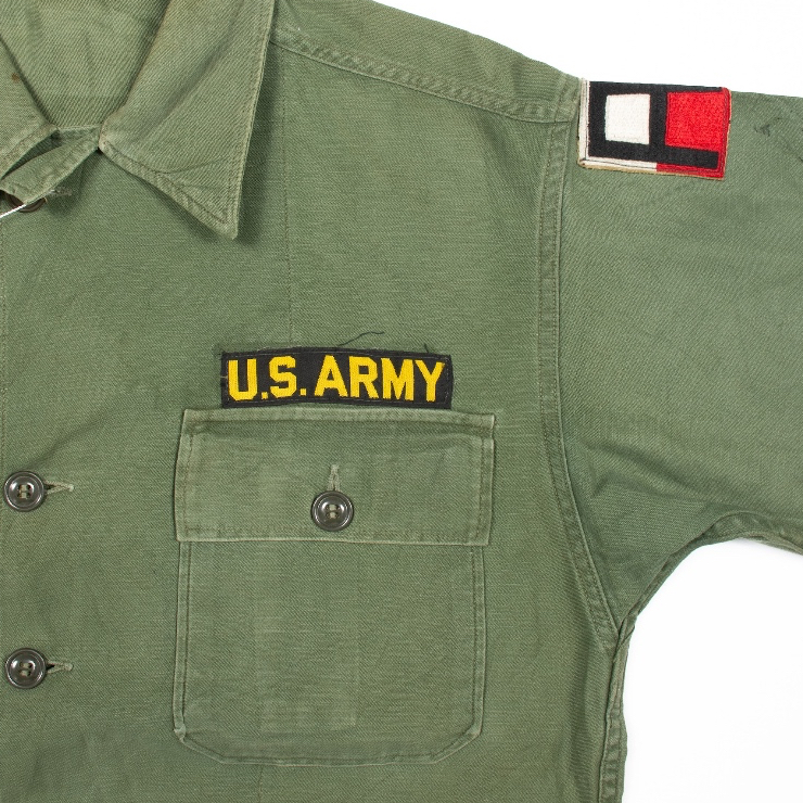 US ARMY M58 OG-107 SHIRT เสื้อเชิ๊ตทหาร รหัส M58 สงครามเกาหลี