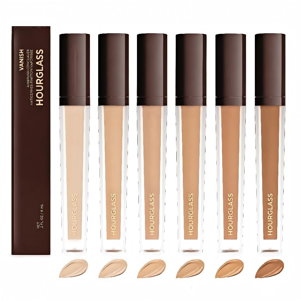 ของแท้ พร้อมส่ง Hourglass Vanish Airbrush Concealer 6ml คอนซีลเลอร์เนื้อลิควิด ปกปิดสูง บางเบา หน้าเนียน