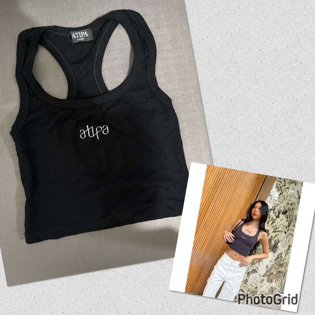 เสื้อกล้าม Atipa สีดำ