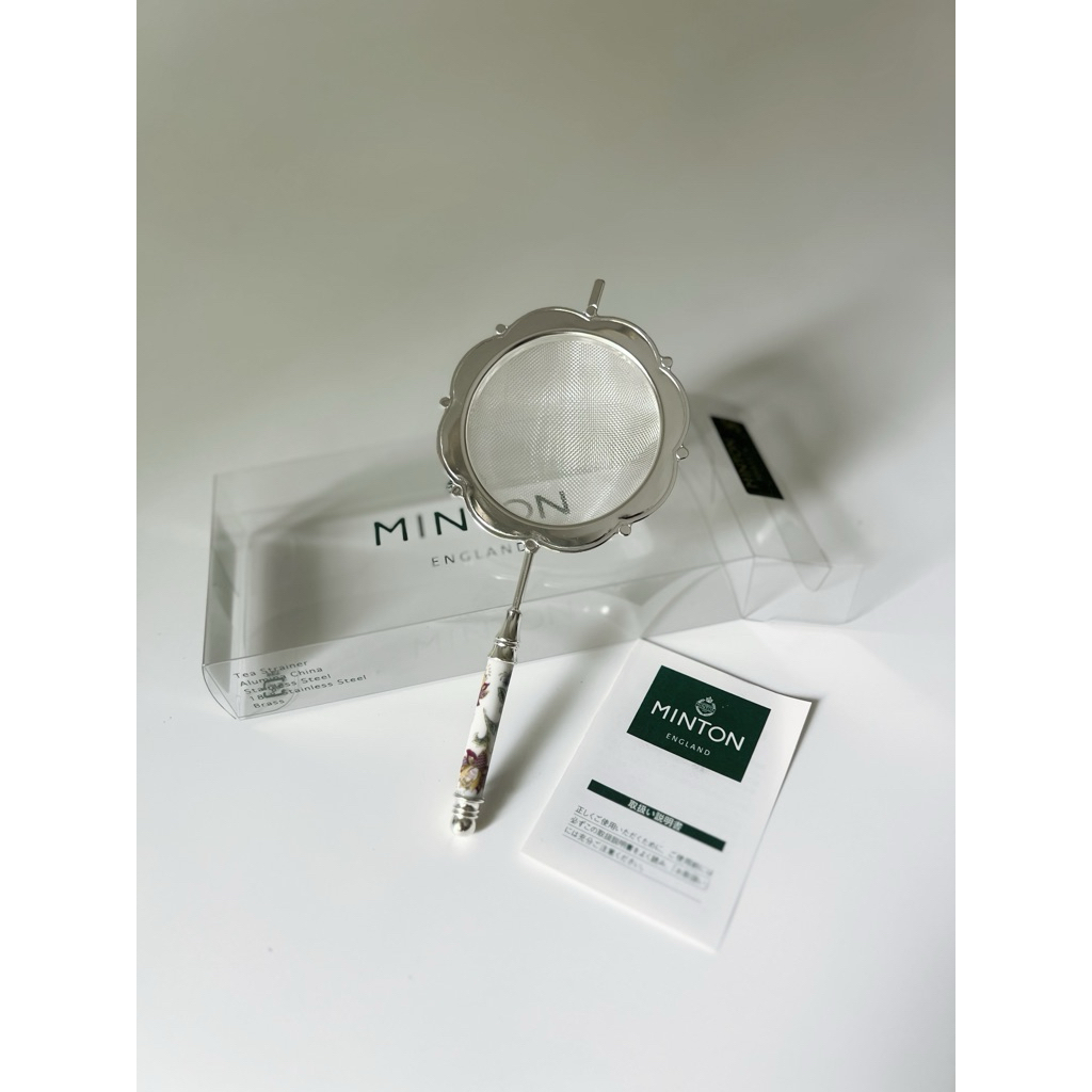 MINTON(ミントン) ตะแกรง กระช้อน ร่อนชา มัทฉะ MINTON Haddon Hall Tea Strainer