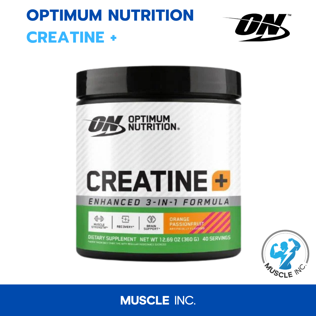 OPTIMUM NUTRITION- CREATINE+ 40srv พร้อมส่ง!!