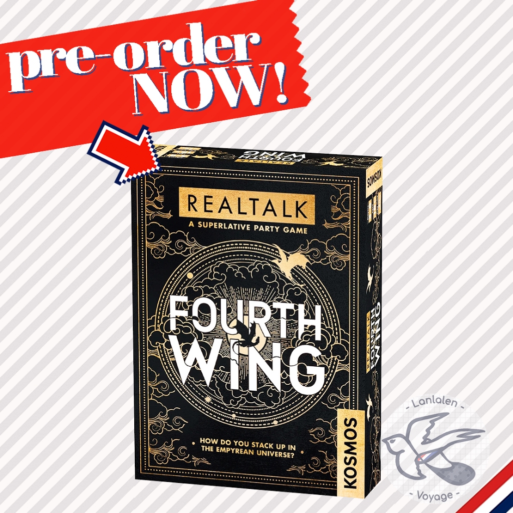 [Pre-Order] Realtalk Fourth Wing [Boardgame]