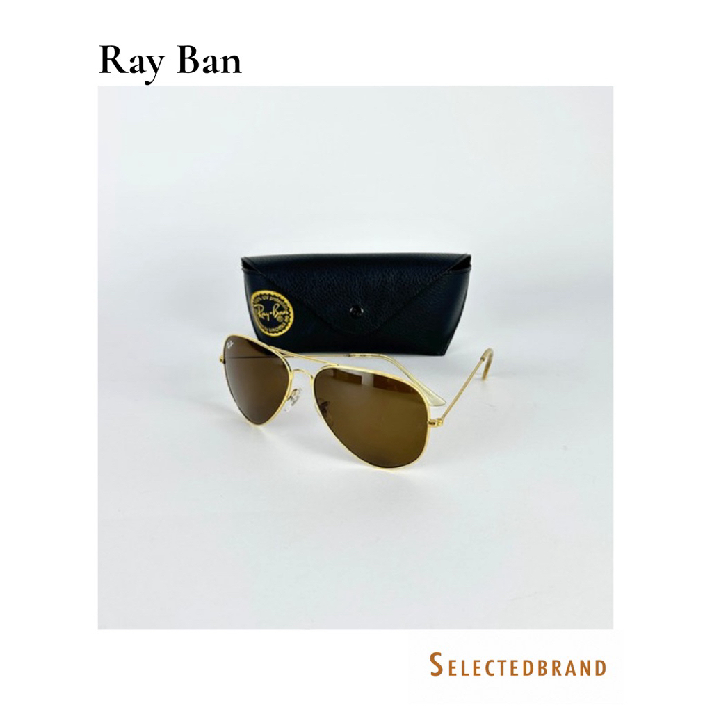 Aviator Large Metal Sunglasses RB3025