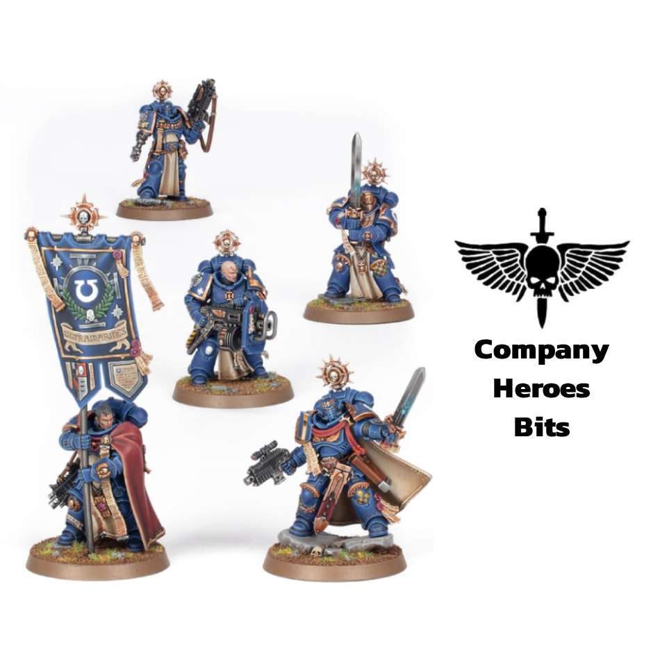 [เติมของ แยกชิ้น] Company Heroes Bits อะไหล่ Warhammer 40K Space Marine