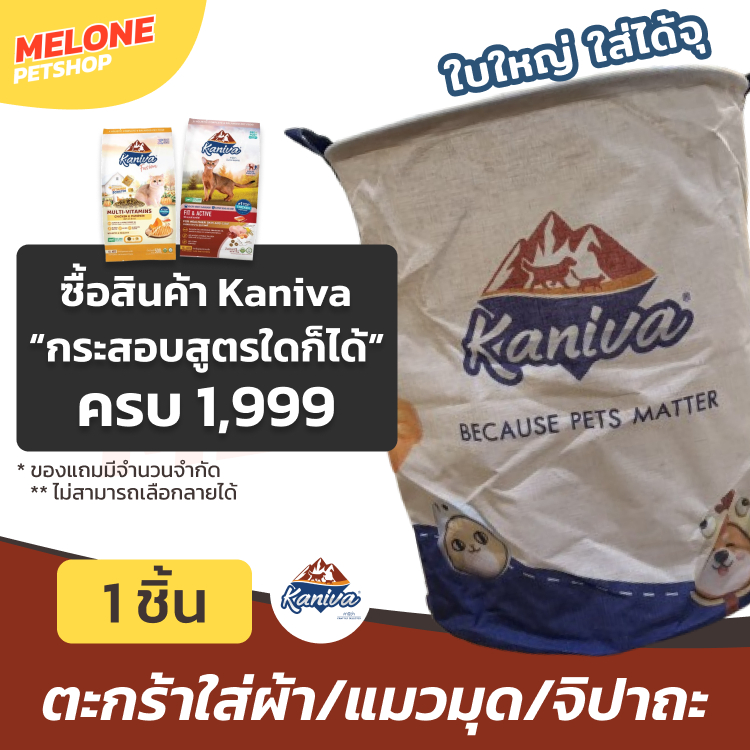 [ของแถม] Kaniva x Melone | ตะกร้าใส่ผ้า Kaniva 1999