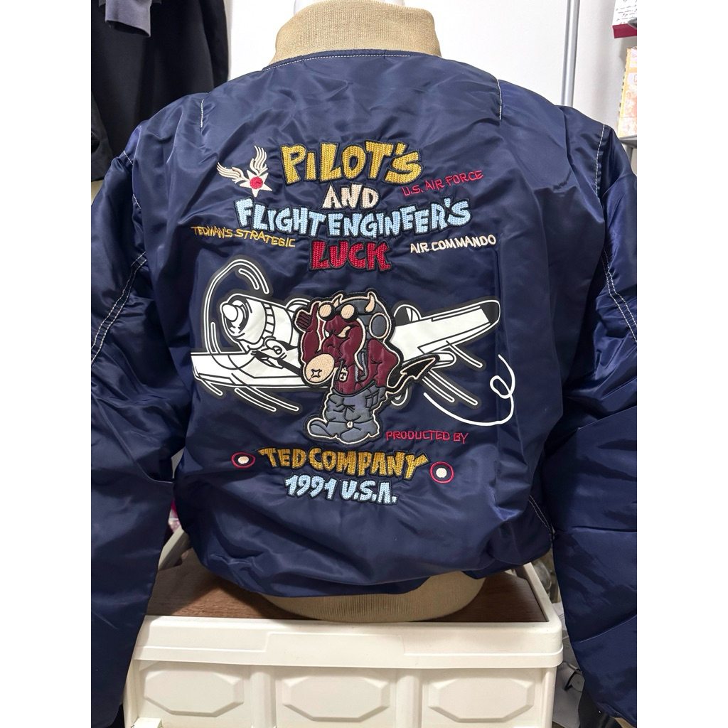 เสื้อ sukajan jacket เสื้อปักลายญี่ปุ่น เสื้อแจ็คเก็ตญี่ปุ่น เสื้อซูกะจัน flight Jacket Ted man TED COMPANY