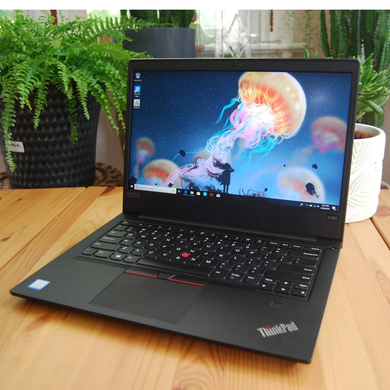 โน๊ตบุ๊คมือสอง Notebook Lenovo E490 Core i5gen8 (RAM:8GB/M2 SSD:256GB) ขนาด14" Full hd