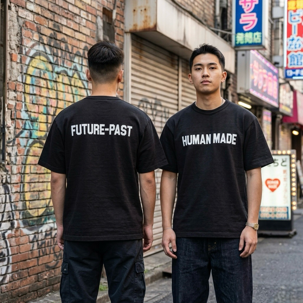 พร้อมส่งในไทย เสื้อยืด Human made Graphic T-shirt ลาย HUMAN MADE ของแท้Shop ญี่ปุ่น