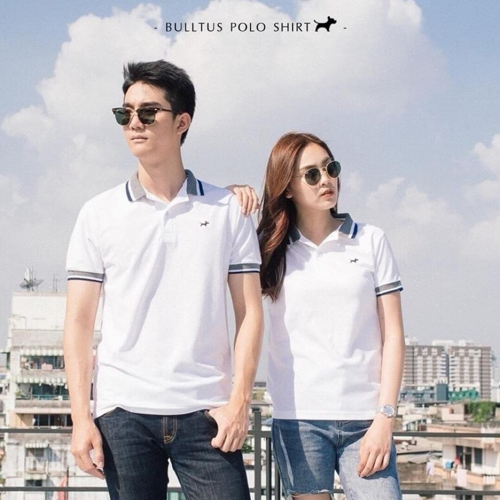 เสื้อโปโลผู้ชายและผู้หญิง bulltus brand รอบอก 36-40 นิ้ว