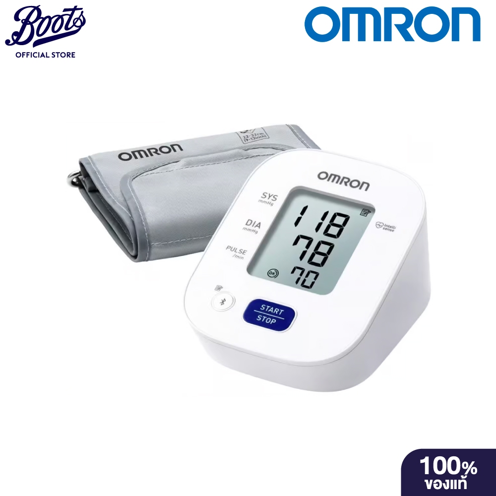 Omron Hem-7142T2-Ap2 Box ออมรอน เครื่องวัดความดันโลหิตอัตโนมัติ รุ่น Hem-7142T2-Ap2
