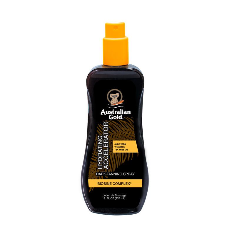 ผิวแทน Australian Gold HYDRATING  DARK TANNING SPRAY GEL