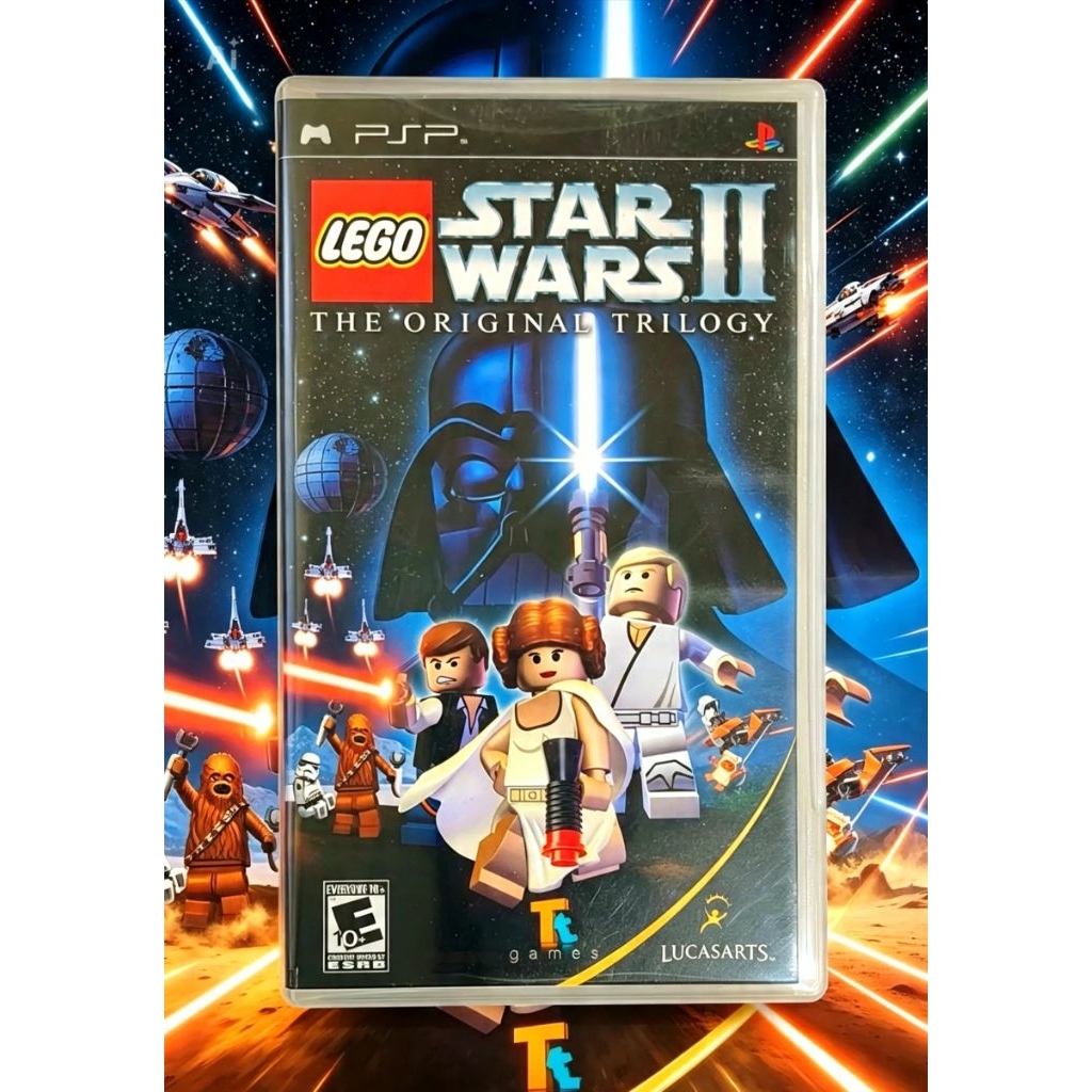 แผ่นเกม PSP LEGO Star Wars II: The Original Trilogy ภาษาอังกฤษ มือสอง
