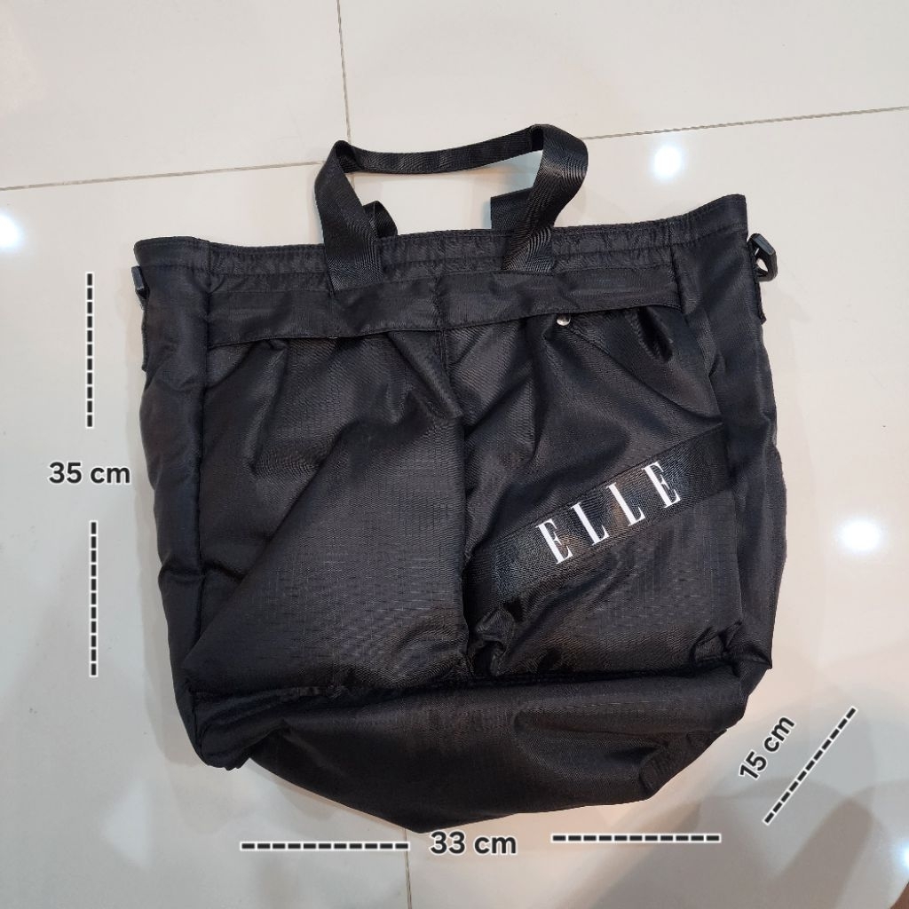 กระเป๋า ELLE กระเป๋าไนลอน มีสายสะพาย