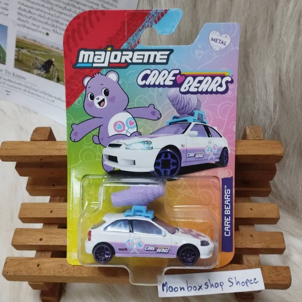 Majorette CARE BEARS มาจอเร็ตต์ แคร์แบร์ส HONDA CIVIC TYPE R EK9 / ของใหม่ยังไม่แกะแพ็ค