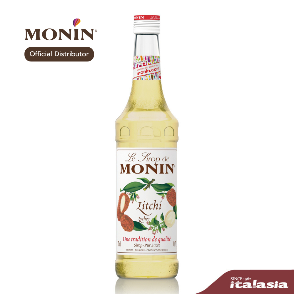MONIN Lychee Syrup 700 ML. | โมนิน ลิ้นจี่ ไซรัป 700 มล.