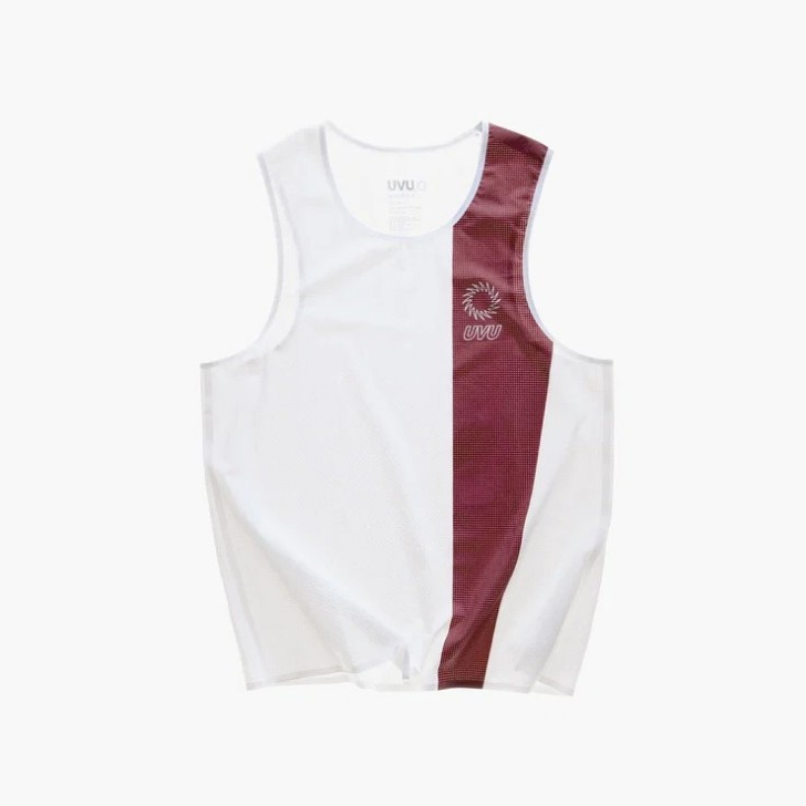 UVU Running Singlet - White