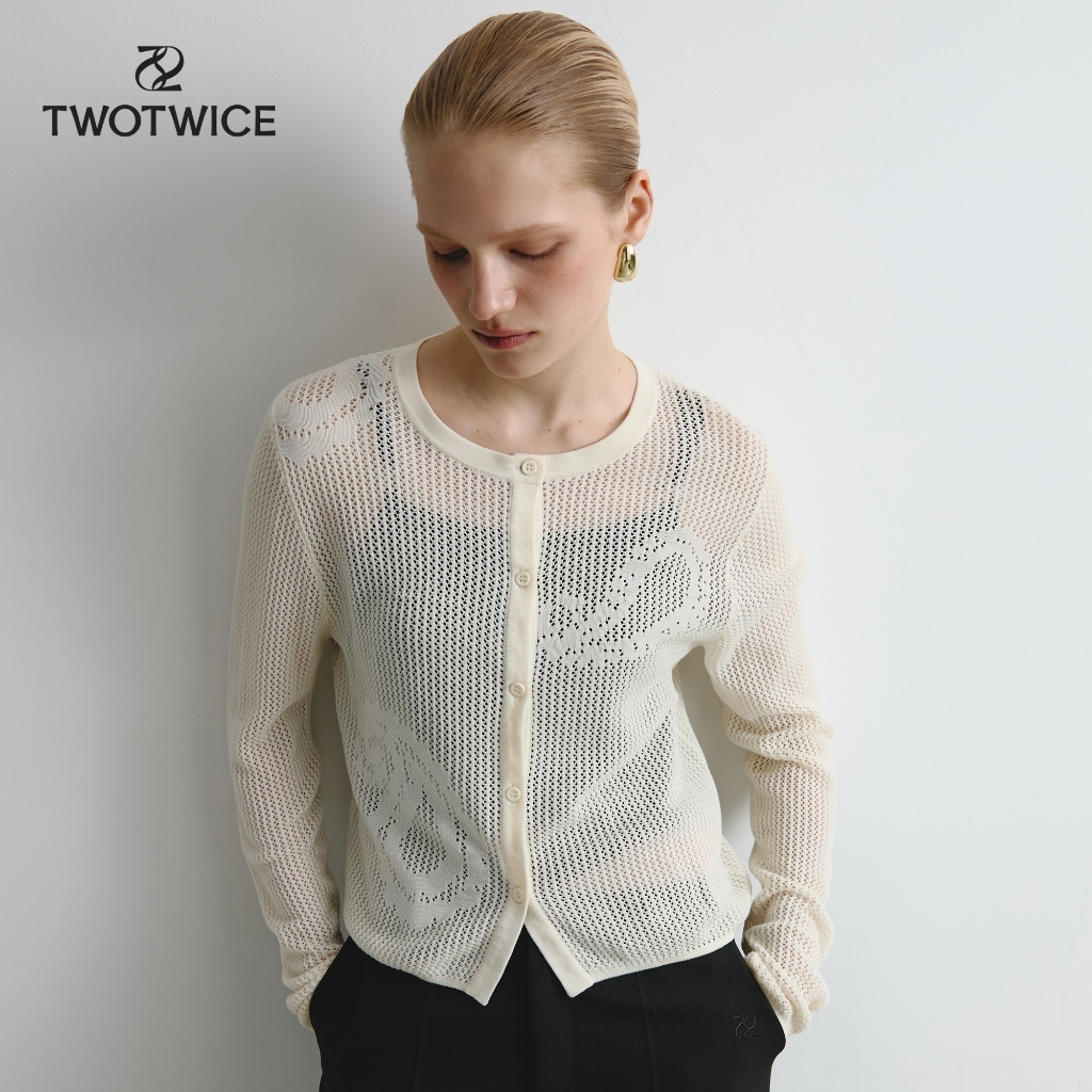 (พร้อมส่ง) Twotwice - Morning Bloom Cardigan