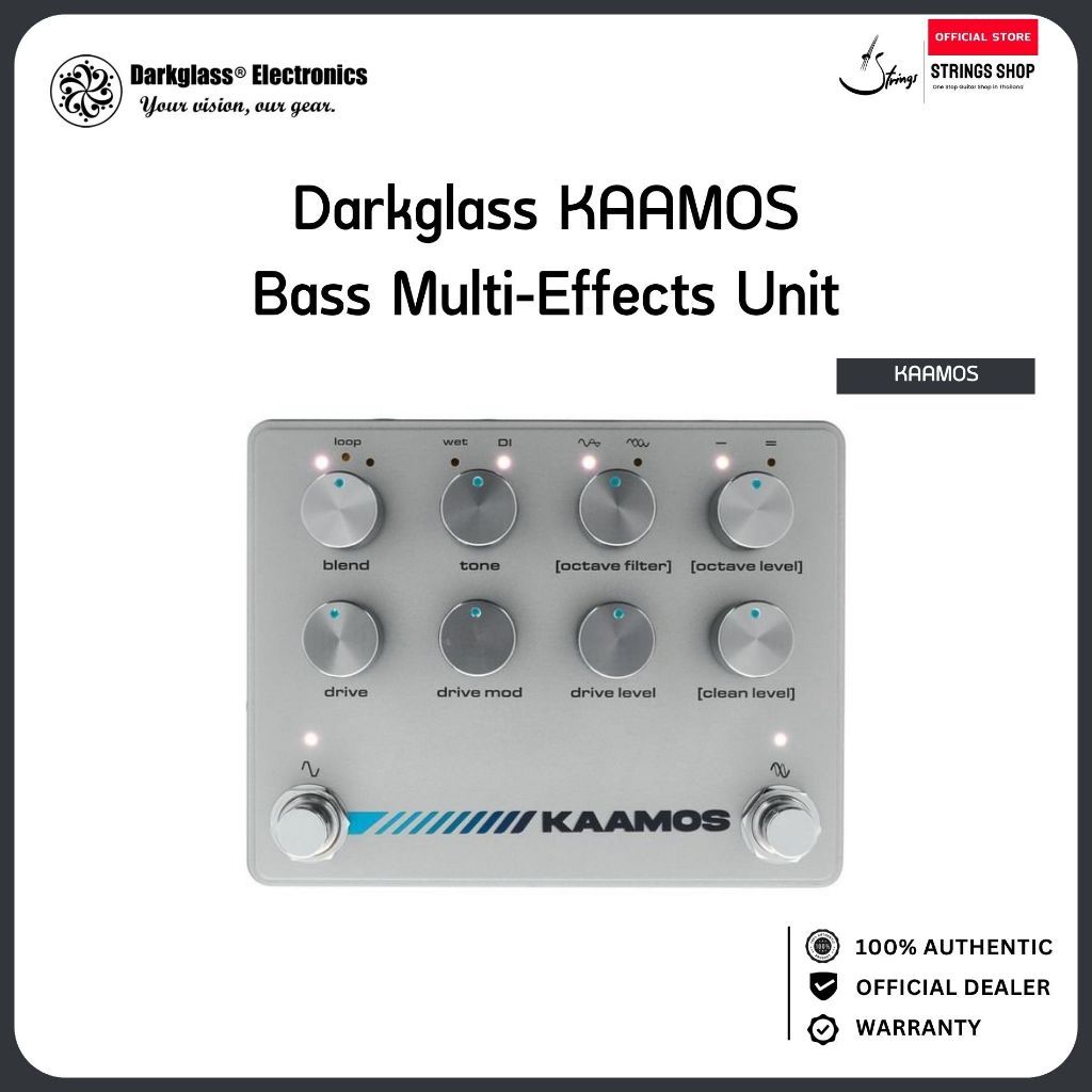 Darkglass KAAMOS Bass Multi Effects Unit เอฟเฟคมัลติเอฟเฟคสำหรับเบส