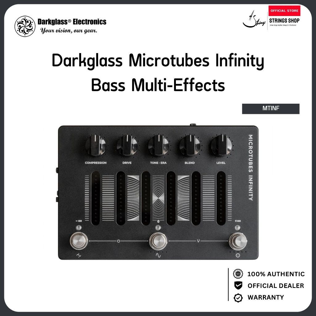 Darkglass Microtubes Infinity Bass Multi-Effects Pedal เอฟเฟคมัลติเอฟเฟคสำหรับเบส