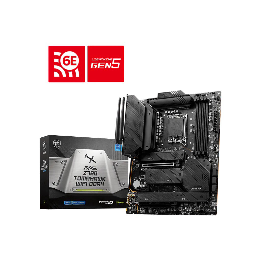 MAINBOARD (เมนบอร์ด) 1700 MSI MAG Z790 TOMAHAWK WIFI (DDR4) ตัวท็อป พร้อมส่ง
