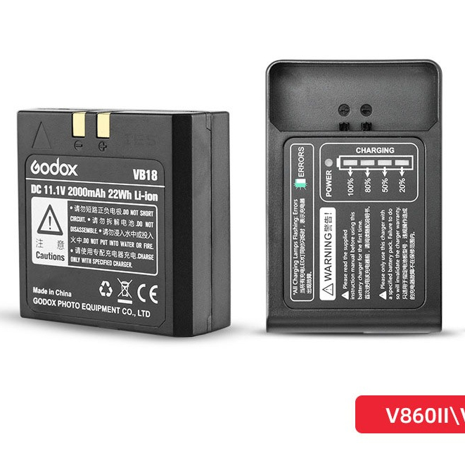 ที่ชาร์จ Charger VC18 for GD Battery VB18 Flash V850 V850II V860 V860II แบตเตอรี่ โกด๊อก