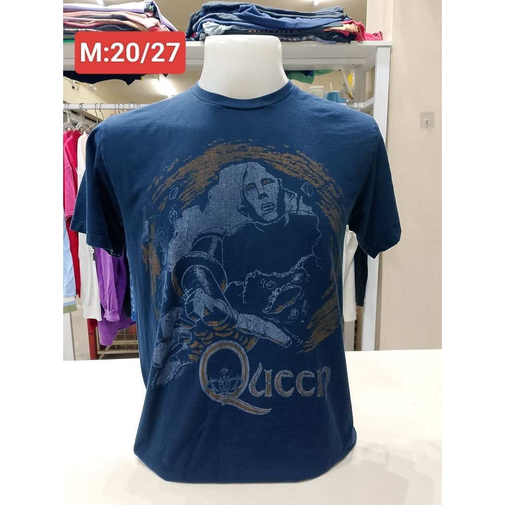 เสื้อวินเทจ เสื้อวง Queen (Size M)