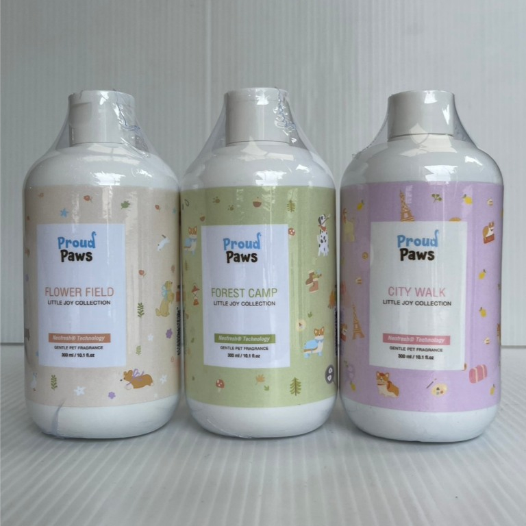 Proud Paws สเปรย์น้ำหอมระงับกลิ่นสัตว์เลี้ยง แบรนด์พราวพาว 300 ml. (สินค้ารีวิวไม่ได้ใช้)