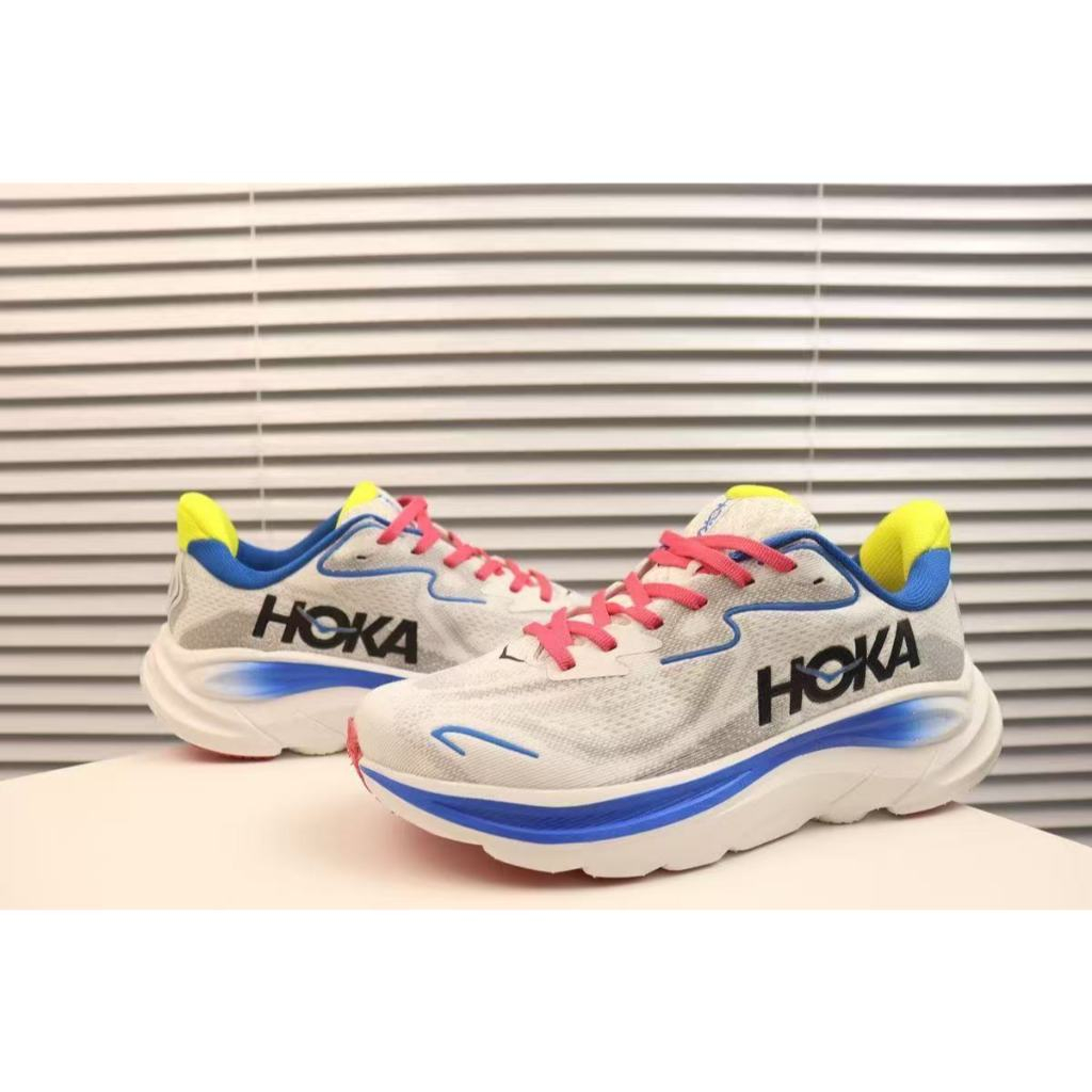 Hoka Clifton 10 sneakers, running shoes, marathon running shoes