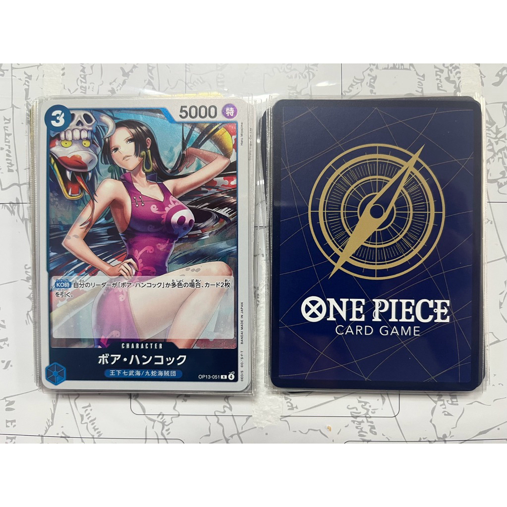Card Game ONE PIECE OP-13 R ver.Japan ของแท้100%