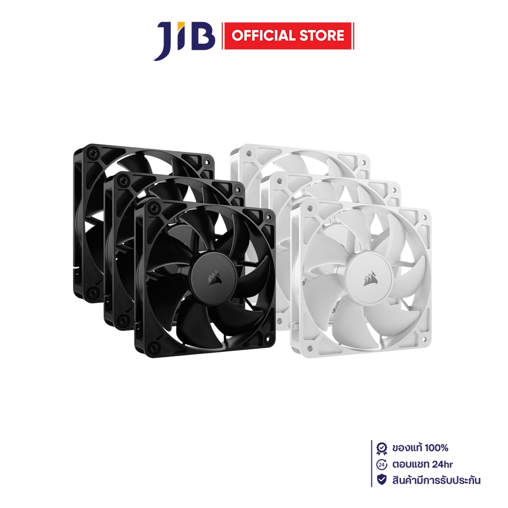CASE FAN (พัดลมเคส) CORSAIR RS120 - 120MM PWM