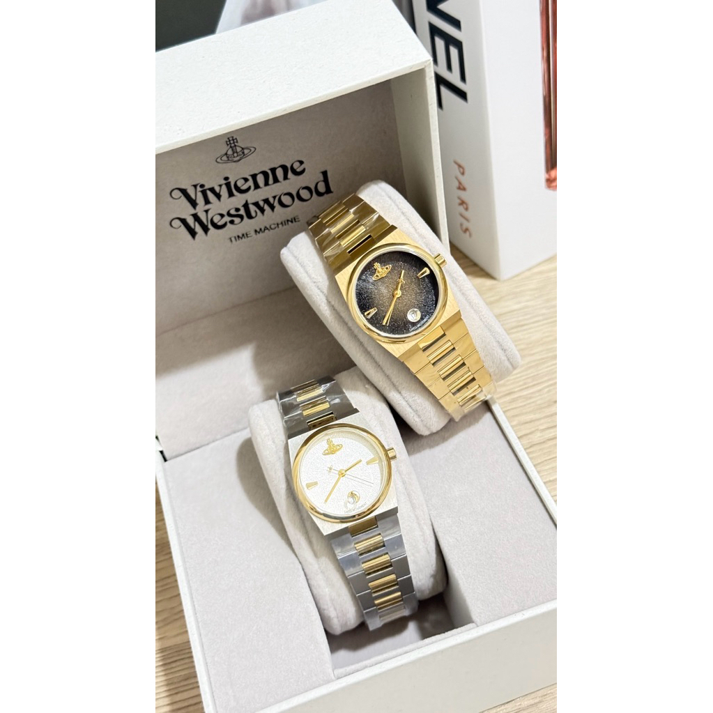 🧡ร้านโค้ดคุ้ม🧡 นาฬิกาข้อมือผู้หญิง Vivienne Westwood รุ่น The Hoxton 28mm